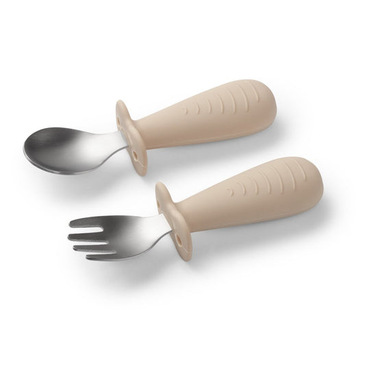 cutlery stainless steel -beige