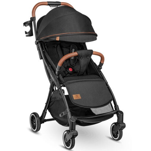 Lionelo Julie One Travel Newborn Stroller Black