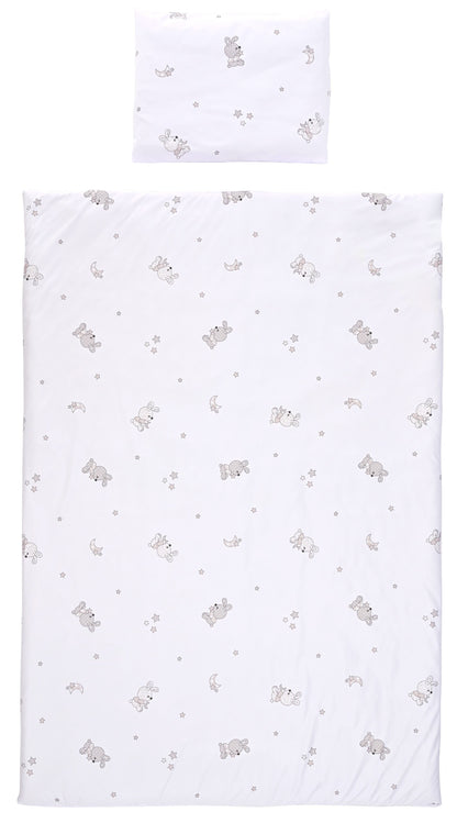 Cosy Little Rabbits grey 3-piece sleep set