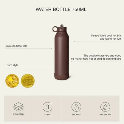 Citron - Stainless Steel Water Bottle - Tiger - 750ml