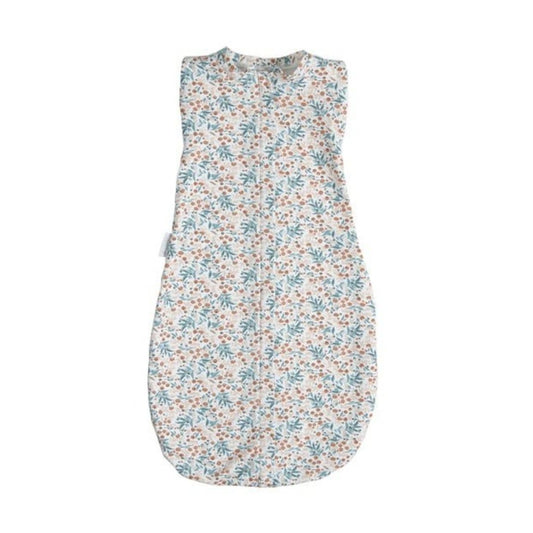 Sleeveless Organic Floral Baby Sleeping Bag