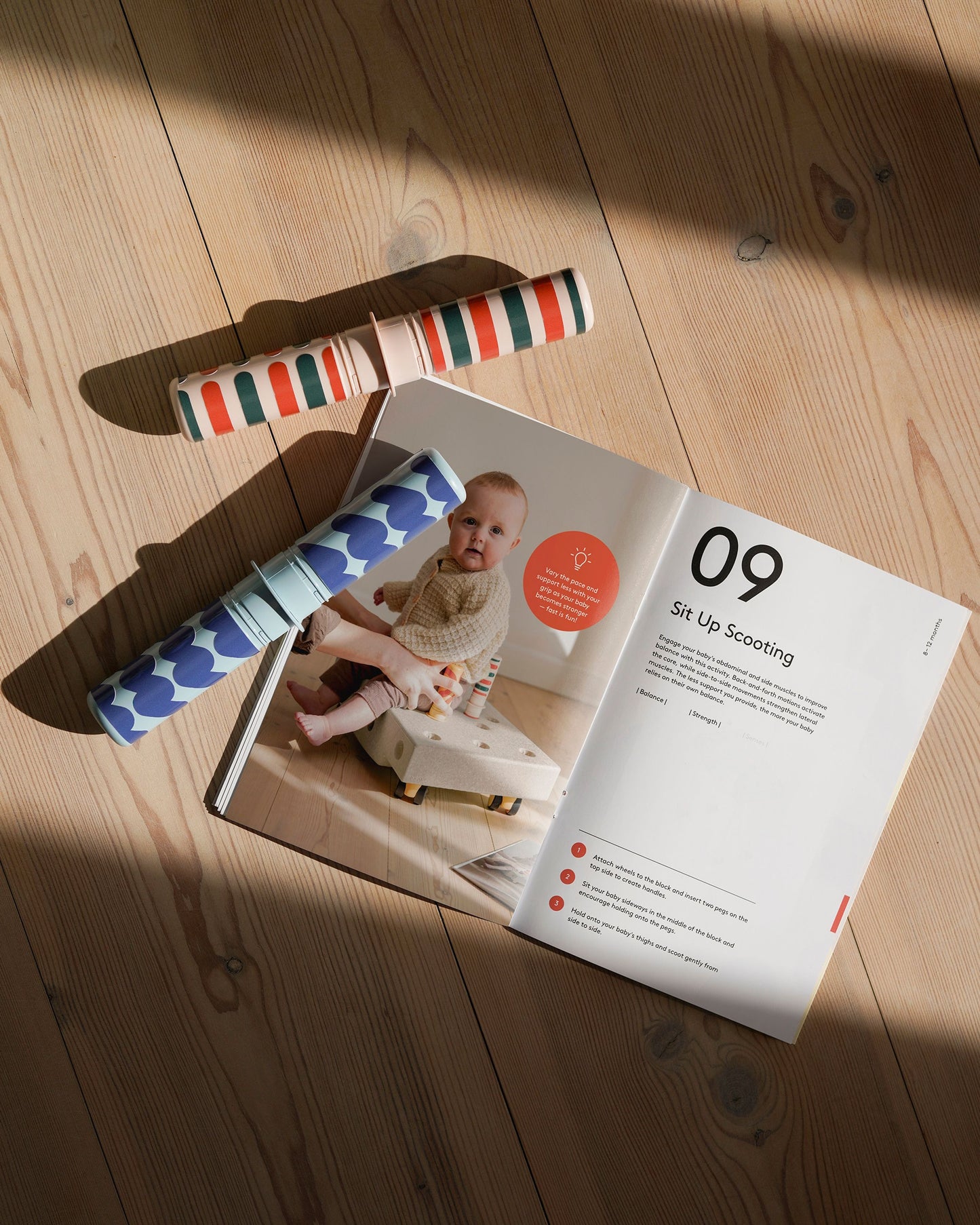 Baby Activity Set- Deep Blue / Sky Blue