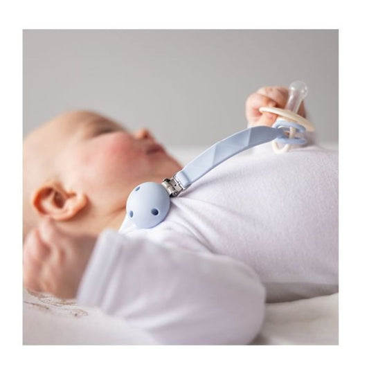 Silicone Pacifier Holder -Blue