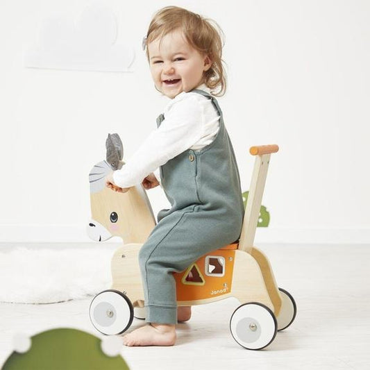 Wooden donkey carrier