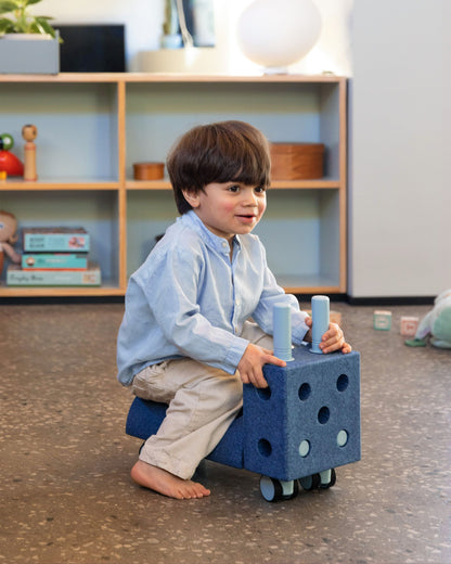 Tiny Ride-Deep Blue / Sky Blue