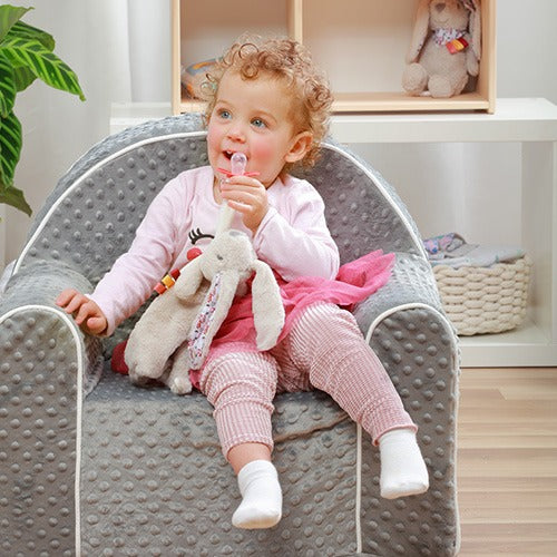 cuddly bunny  pacifier holder