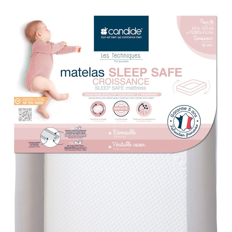 Candide Sleep Safe Croissance Evolving Mattress