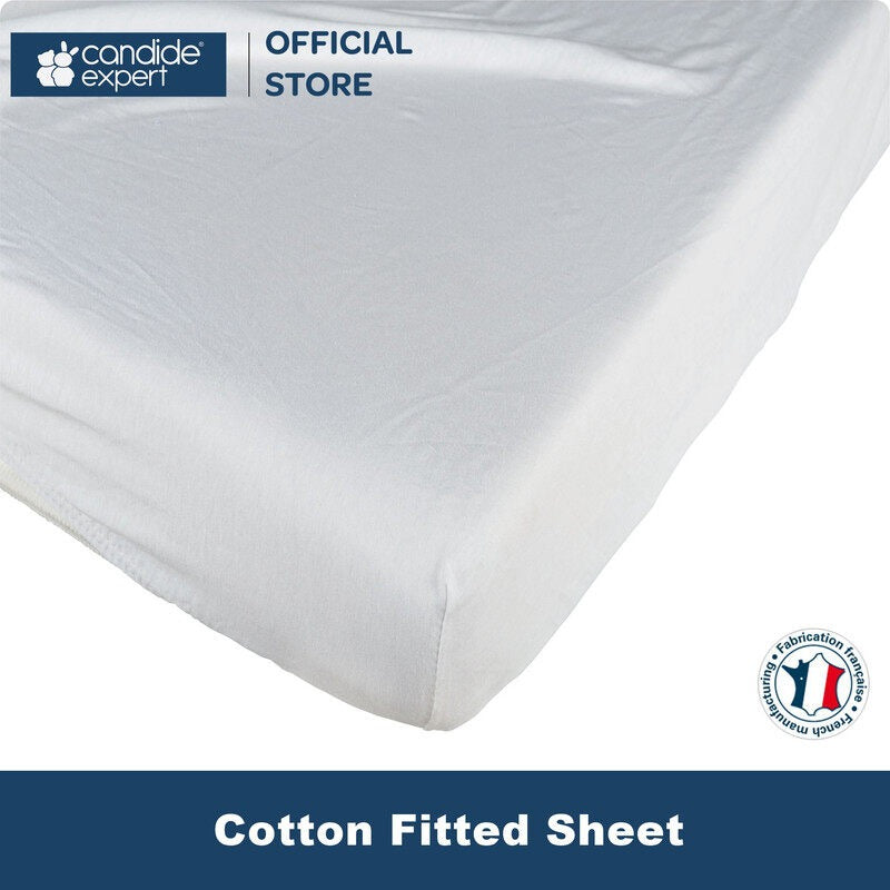 Expert Cotton Fitted Sheet Grey