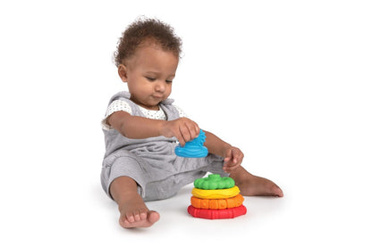Stack & Teethe Multi-Textured Teether Toy