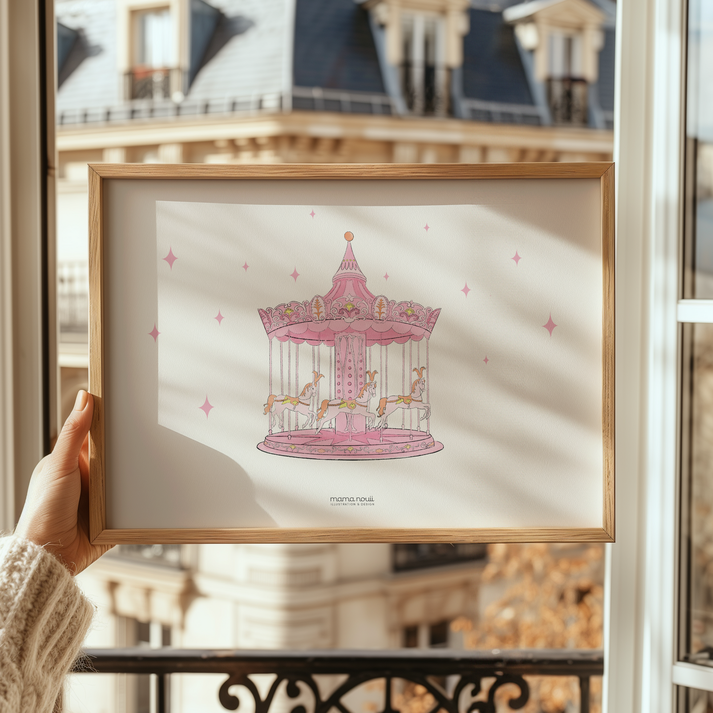 Carrousel Pink Orange