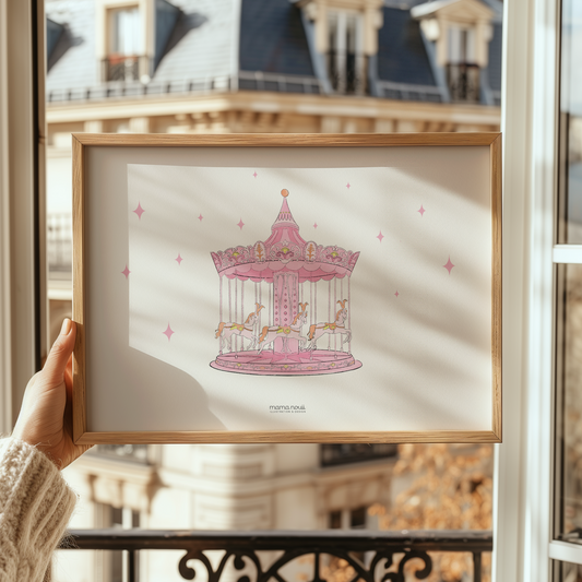 Carrousel Pink Orange