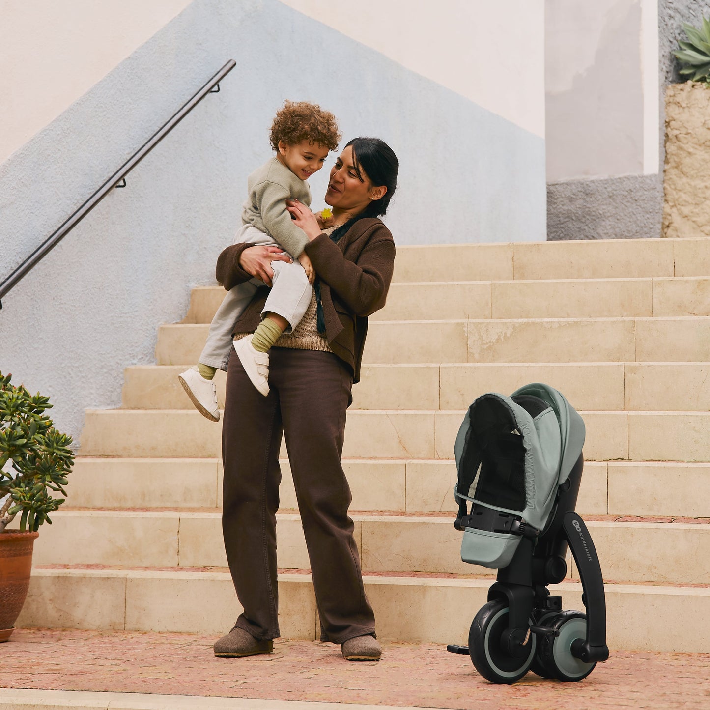 JAZZ 2 5-in-1 3-part children's tricycle- Grey