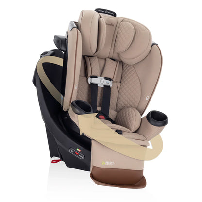 Evenflo  limited edition Gold Revolve 360 Extend Rotational All-in-One Car Seat champagne