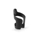 Black Cam tumbler holder attached to a stroller frame, designed for bottles and coffee cups.