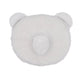 White Candide P'tit Panda ergonomic baby pillow made with organic cotton and memory foam.