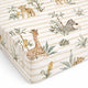 KOELL: Safari Collection - 100% Cotton Fitted Sheet (140x70 cm)