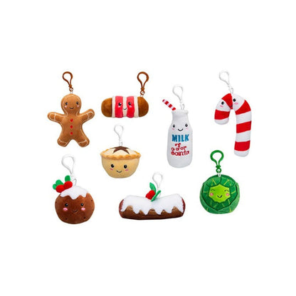 12Cm Christmas Foodies Plush Soft Toy Assorted