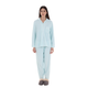 Babybuzz soft green velvet matching mommy and me pajama set (Size Medium) with dot print, featuring nursing-friendly pajamas and newborn sleepsuit.
