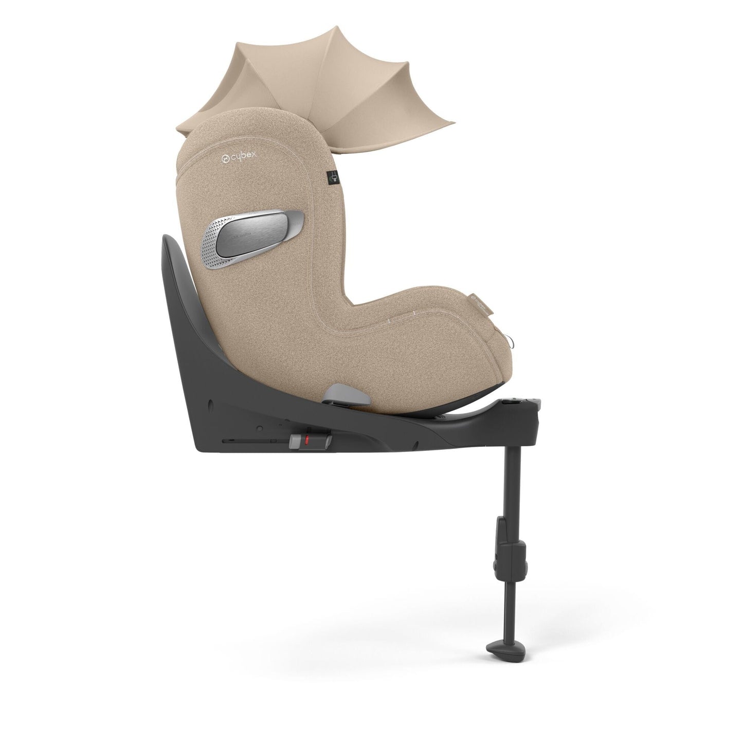 CYBEX: Sirona T i-Size 360° Rotating Car Seat Set with ISOFIX Base – Cozy Beige Plus
