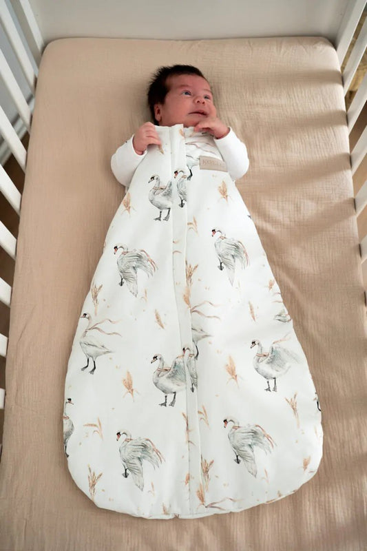 Koell: Baby Cocoon Nest "Swans" Collection