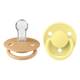 BIBS DE LUX 2 PACK SILICONE ONESIZE DESE