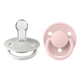 BIBS DE LUX 2 PACK SILICONE ONESIZE HAZE