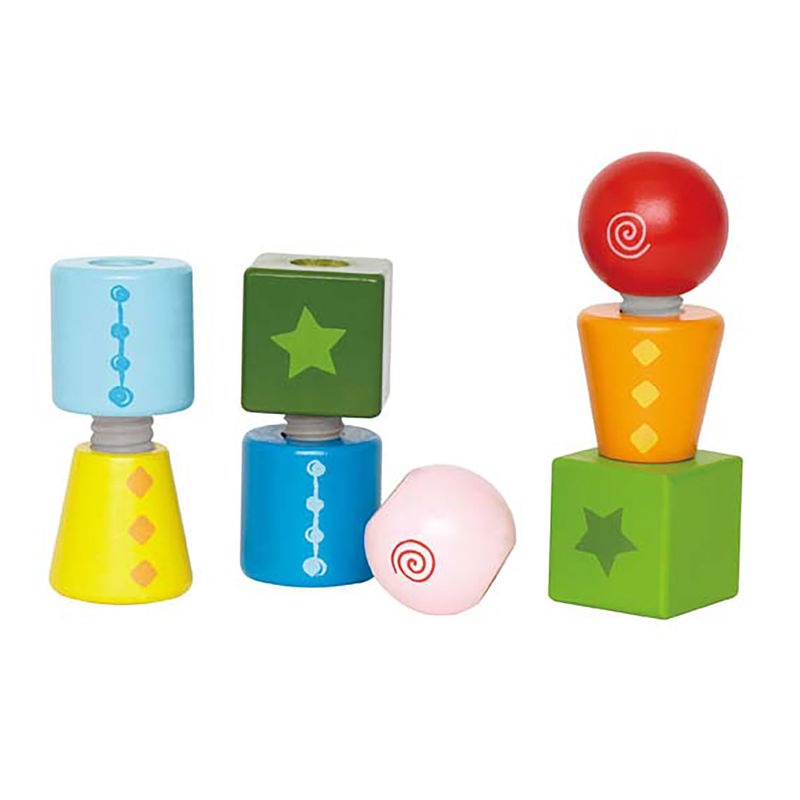 Hape Twist & Turnables - A Colorful and Engaging Building Toy!