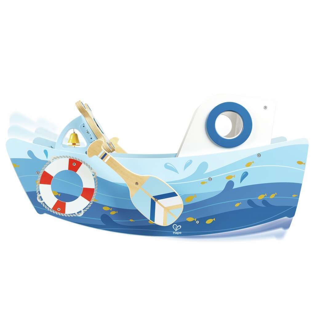 Hape Captain's Rocking Boat: Set Sail for Adventure!