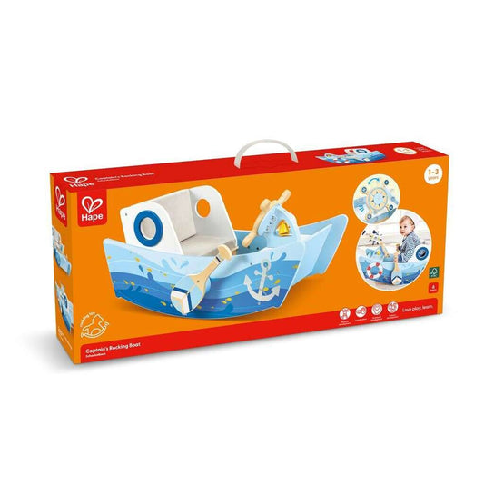 Hape Captain's Rocking Boat: Set Sail for Adventure!