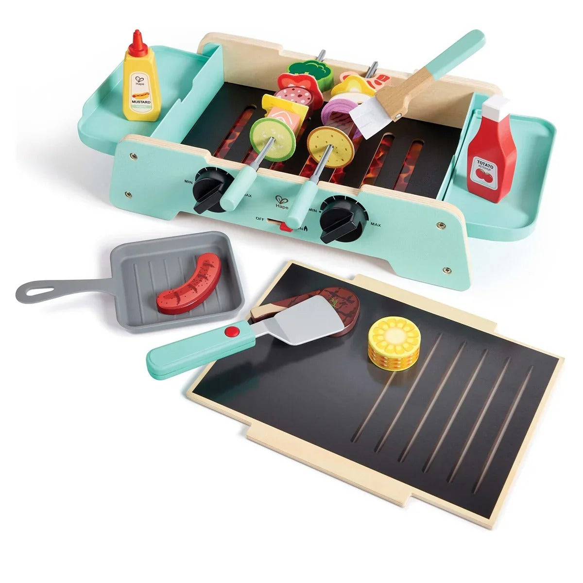 Hape Sizzling Griddle & Grill BBQ - Let's Get Grillin' Fun!