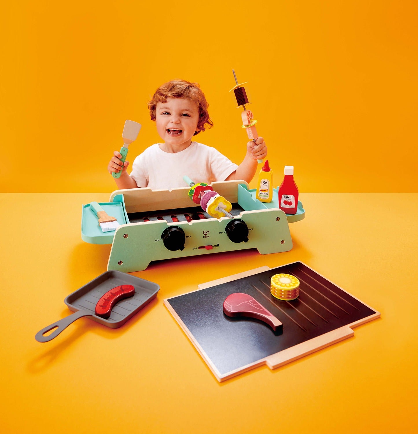 Hape Sizzling Griddle & Grill BBQ - Let's Get Grillin' Fun!