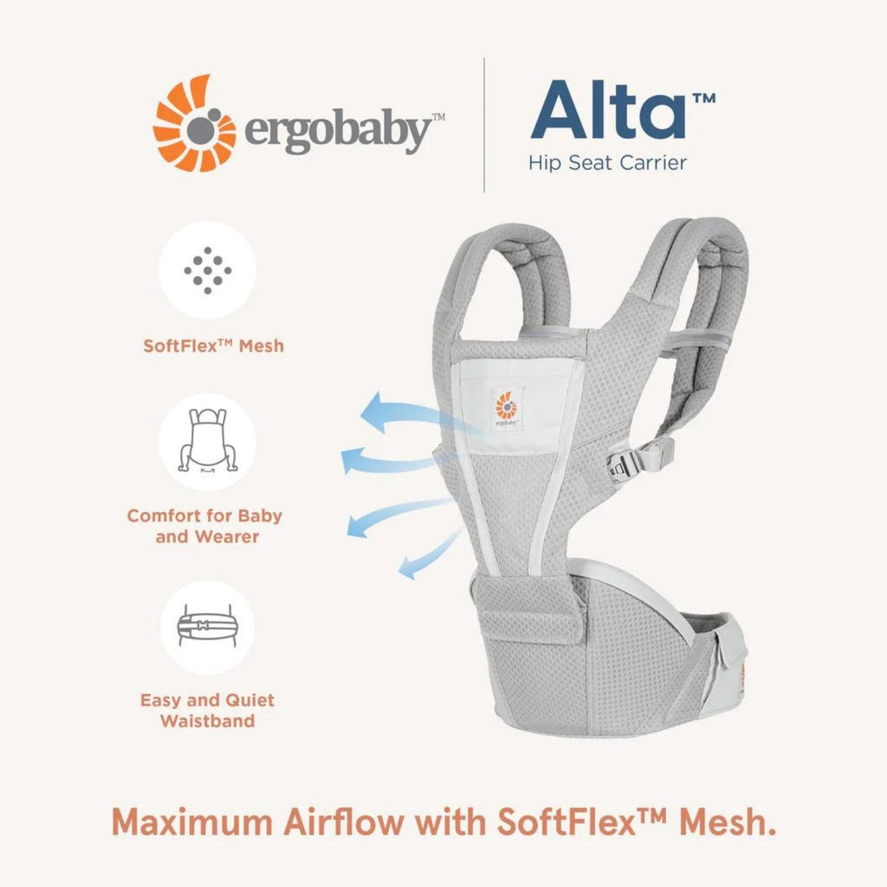 Ergobaby Alta Hipseat Carrier