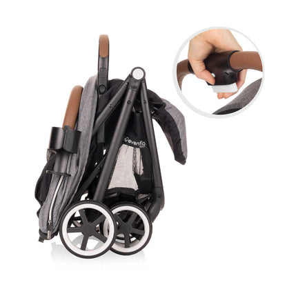 Evenflo Gold Otto Self-Folding Stroller Moonstone Gray