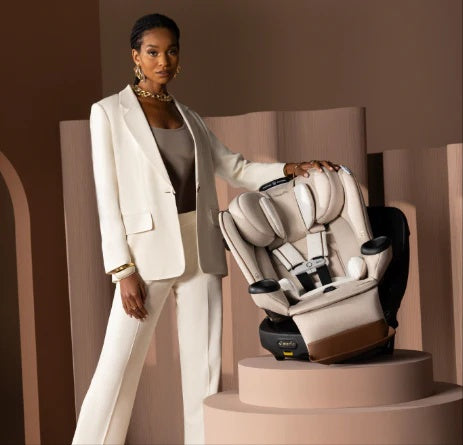 Evenflo Gold: Revolve 360 Extend Rotational All-in-One Car Seat – Champagne (Limited Edition)