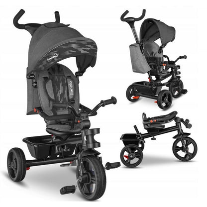 Tricycle Lionelo Haari Stone Gray