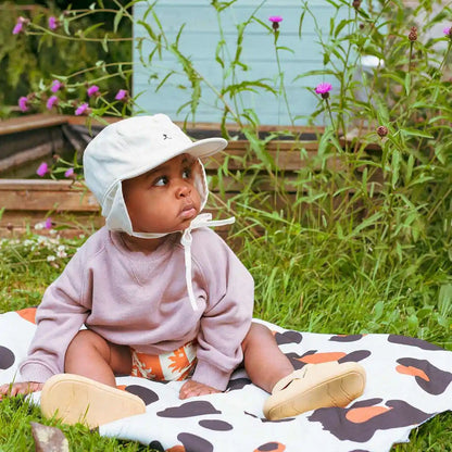 Camper Cap Ourson Natural