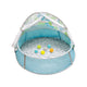 Infantino 3-in-1 Pop-Up Play Ball Pit and sun shelter with mosquito net door.