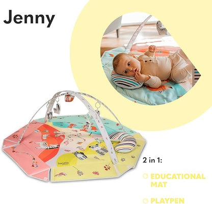 Lionelo Jenny Multicolor Playmat