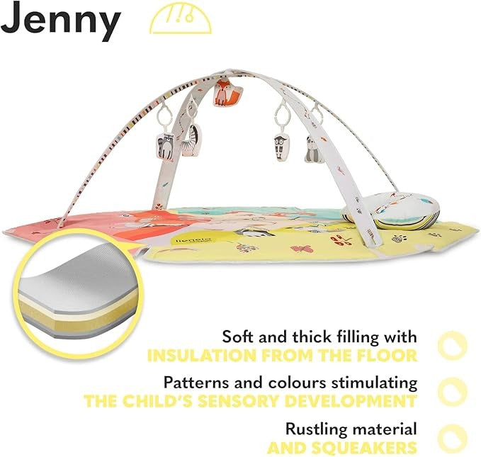 Lionelo Jenny Multicolor Playmat