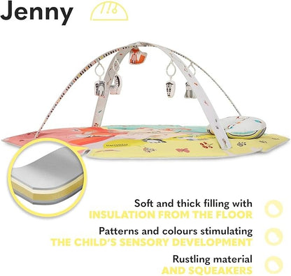 Lionelo Jenny Multicolor Playmat