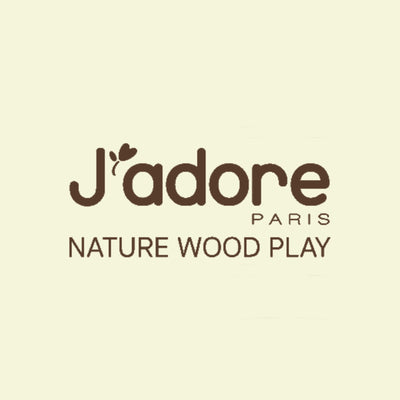 J'adore Paris Nature Wood Play Logo