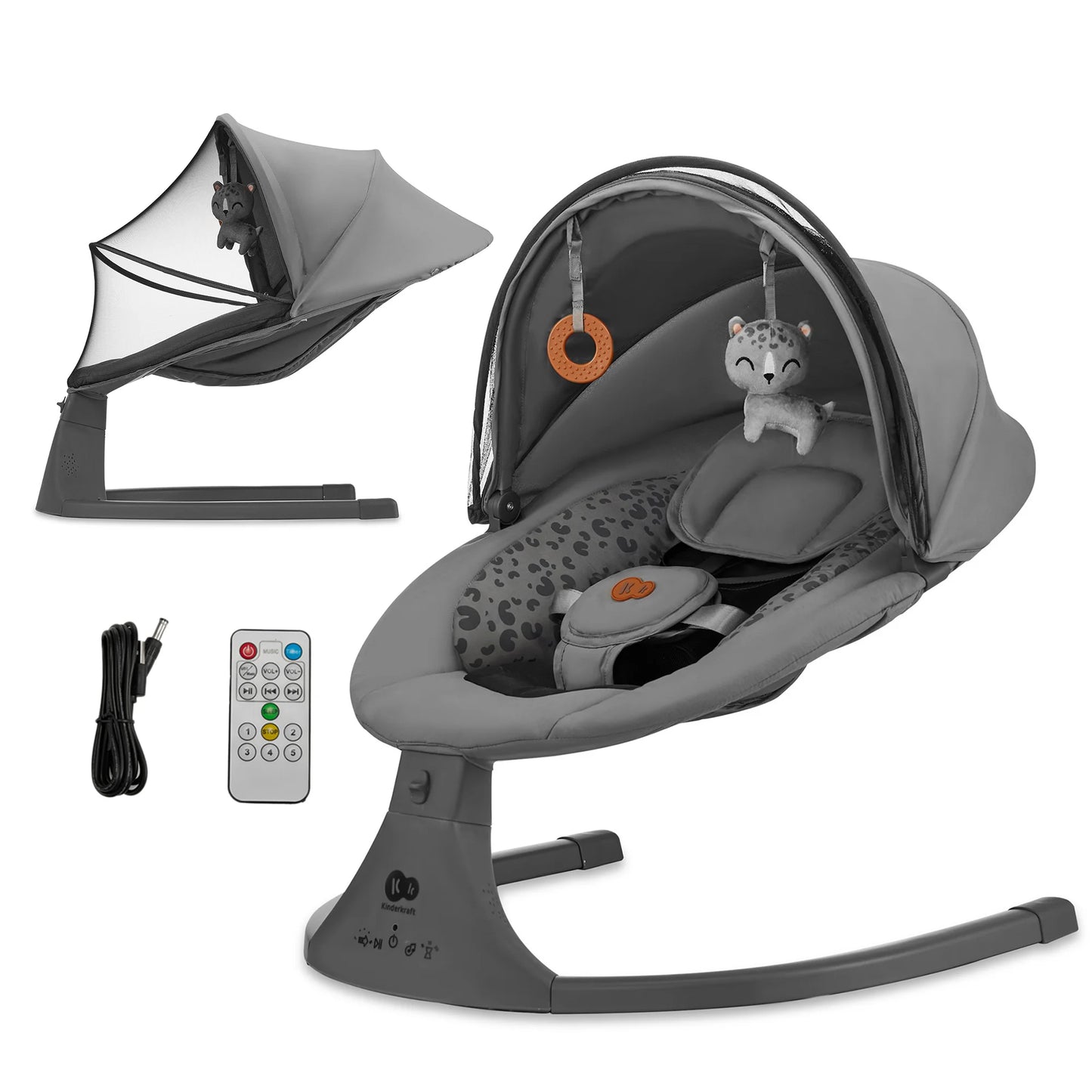 Electric rocker bouncer 2in1 LUMI 2