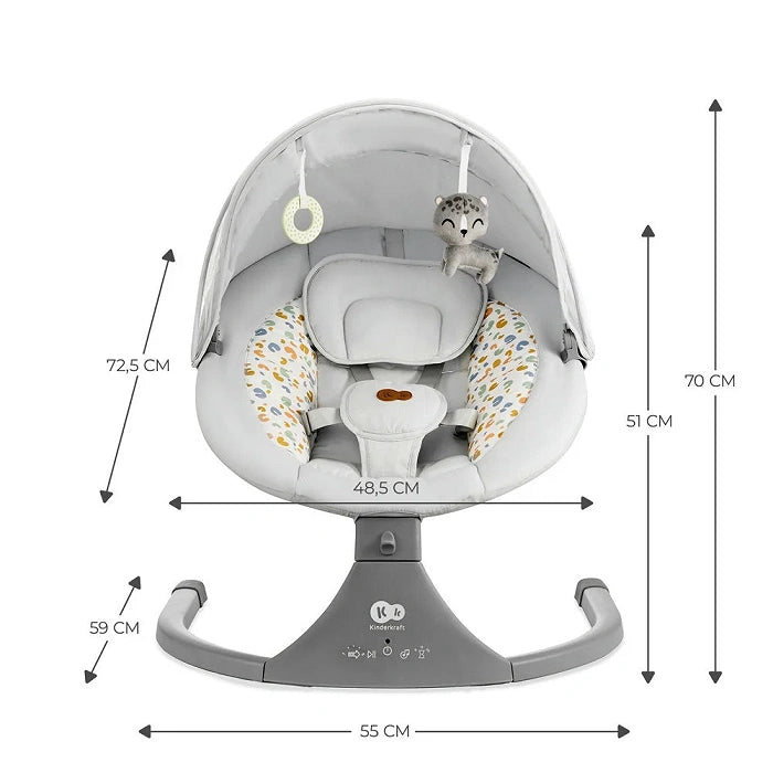 Electric rocker bouncer 2in1 LUMI 2