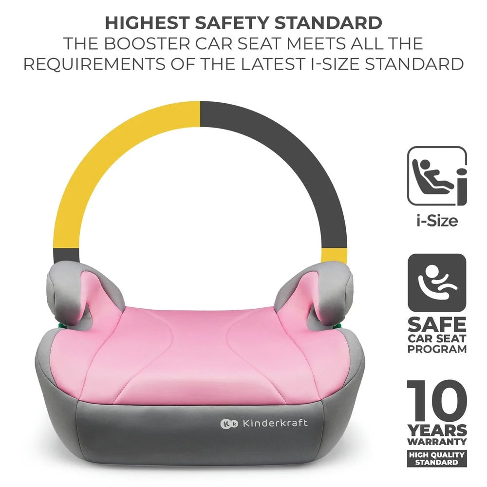 Booster car seat I-BOOST I-Size Pink