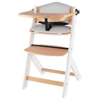 Enock High Chair - White/Wood