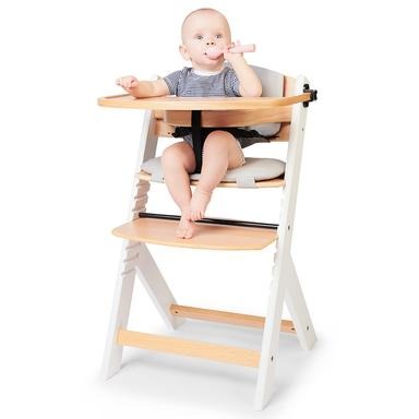 Enock High Chair - White/Wood