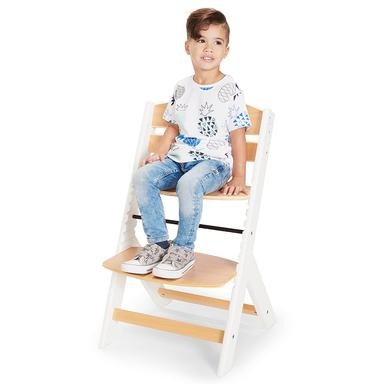 Enock High Chair - White/Wood