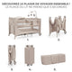 Joy 2-in-1 Travel Bed for kid with accessories