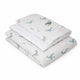 KOELL: Premium Bedding Set with Integrated Filling - Whales Print