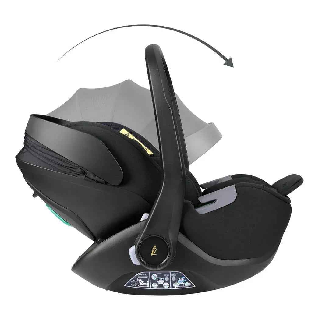KikkaBoo: Platinum Car Seat i-Class i-SIZE (40–87 cm) – Noir
